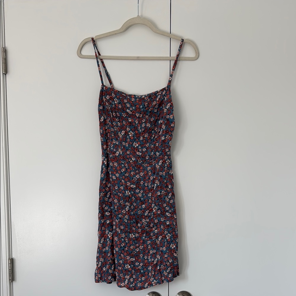 Cotton On Black Mini Sundress Spaghetti Strap